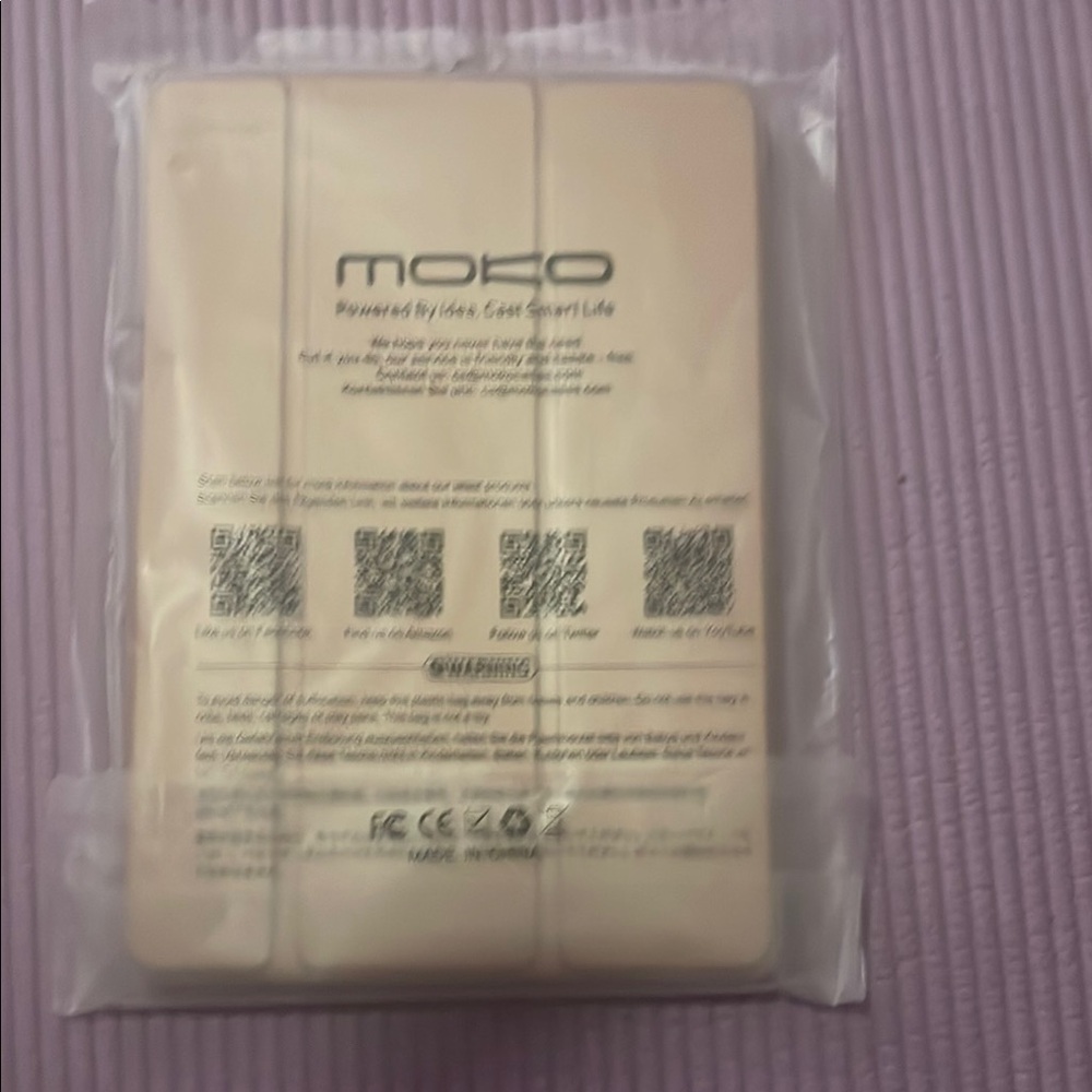 Moko Beige Tablet Case
